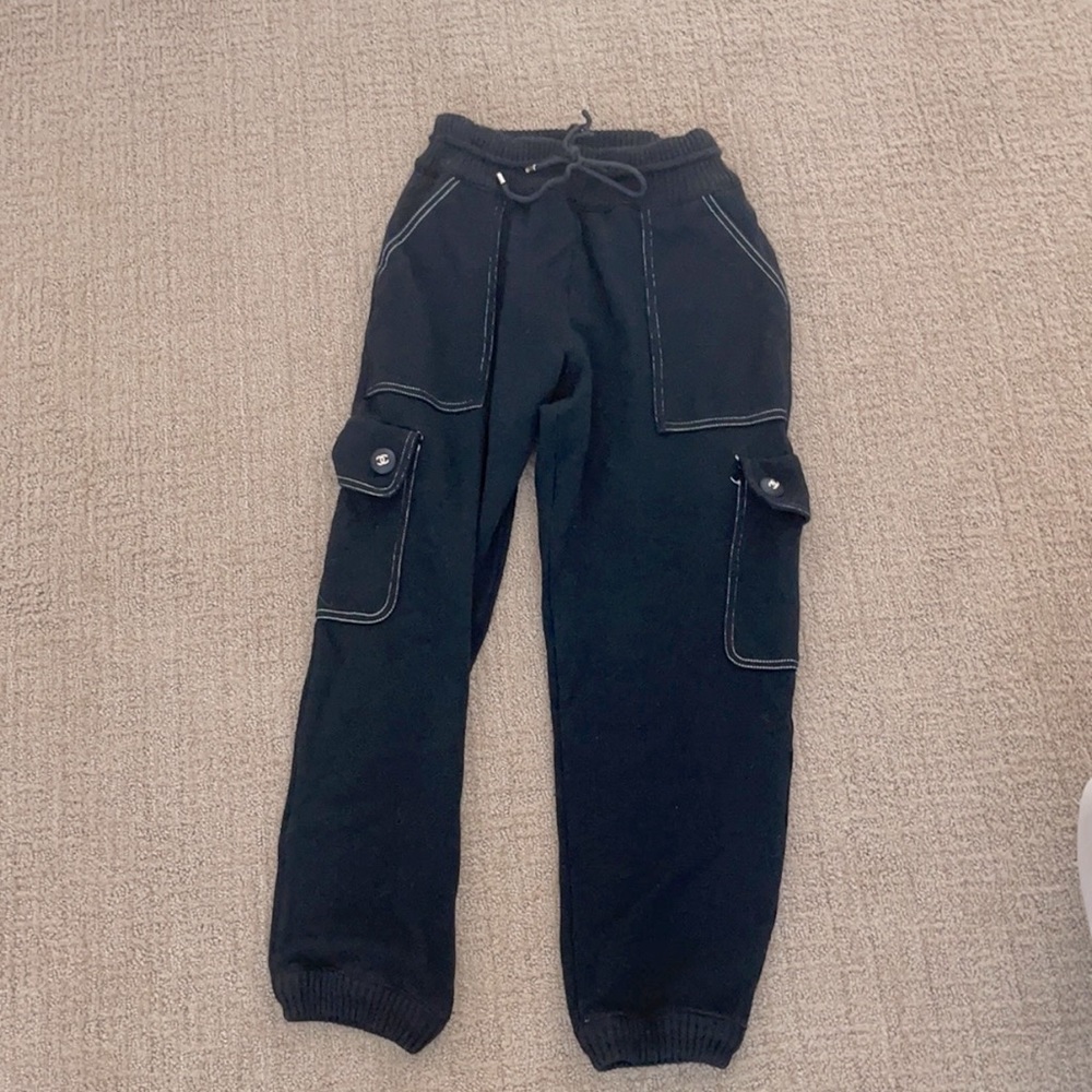 Wool cashmere blend jogger pants size 6-10